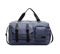 Sac de fitness de voyage pour la nuit, la gym, le week-end, l'hôpital, le sport, la natation simple pour les voyages, la gym, l'entraînement physique de grande capacité avec compartiment à chaussures