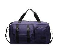 Sac de fitness de voyage pour la nuit, la gym, le week-end, l'hôpital, le sport, la natation simple pour les voyages, la gym, l'entraînement physique de grande capacité avec compartiment à chaussures