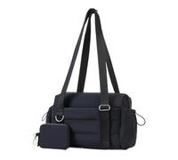 Sac de fitness, ensemble de 2 pièces - Min-i Duffle avec poche mouillée et portefeuille de pièces, fourre-tout d'entraînement léger avec compartiment à chaussures, 29x10,6x20cm, étanche, facile à tran