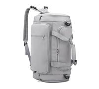 Sac de Fitness for Femmes, Sac à Main Voyage décontracté, séparation sèche et Humide, entraînement Sports Plein air, Natation, Yoga, Dos for(Grey)