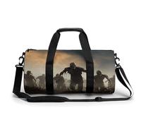 Sac de fitness, plusieurs zombies imprimé sac de gym réutilisable sac de sport voyage fitness sac de gym Essentials sac de gym avec compartiment à chaussures, style, 45 cm/22,9 cm/22,9 cm, Style :,