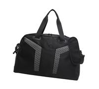 Sac de fitness portable de voyage sec et humide Bagages de grande capacité d'entraînement Week-enders Sport Gym Grande capacité Voyage Formation Séparation sèche humide Fitness, Noir , Beauté de masse