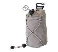Sac de fixation de poche pour sangle - Pochette inférieure compacte en maille pour ceintures de sac à dos, organisateur extérieur durable et facile d'accès | idéal pour la randonnée, la pêche, le camp