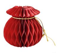 Sac de fortune en papier avec symboles chinois de bon augure pour la maison et les fêtes de fin d'année (A)