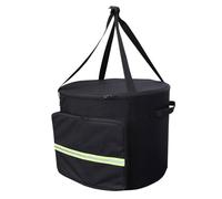 Sac de four à pizza pour four à pizza de 35,6 cm en tissu Oxford imperméable avec sangles intérieures et poches pour le camping, les pique-niques, la cuisine en plein air