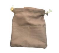 Sac de fourrage - Sac de rangement pliable pour camping avec cordon | Sac portable de chasse aux champignons Bushcraft pour voyage, camping, randonnée, Brun clair, Consulte la descripción, Voir