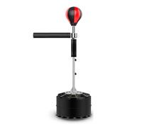 Sac de frappe autonome avec support portable - Hauteur réglable, barre réfléchissante à 360°, 8 ventouses - Rapide et réfléchissant