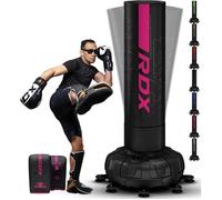 Sac de frappe autoportant RDX Kara 6 pieds XXL - RDX - Rose - MMA - Kick-boxing - Fitness