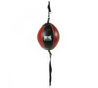 Sac de frappe ballon double élastique Metal Boxe Noir TU