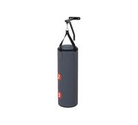SPORTNOW Sac de Frappe Sac de Boxe Non rempli avec Support Mural, Sac Lourd avec Gants, Bandes pour Les Mains et Crochet pivotant à 360° - pour MMA, Kickboxing, karaté, entraînement à Domicile