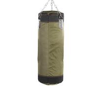 Sac de Frappe Boxing Sac de Boxe Professionnel Sac de Sable Vide avec Chaînes pour Fitness Boxe MMA(60CM-Vert)