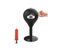 Sac de frappe de bureau avec ventouse et pompe à air anti-stress pour la maison, le bureau, les fêtes, cadeau amusant pour enfants et adultes (singe)