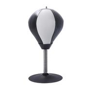 Sac de frappe de bureau, balle de boxe pour soulager le stress, entraînement de poinçonnage, outil d'exercice, de poinçonnage de table, balle de réflexe d'action de pompe
