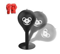 Sac de Frappe de Bureau - Sac de Frappe à Ventouse, de réaction Flexible à Ressort | Très résistant pour soulager Le Stress de la Boxe, Exercices de Bureau, Gestion de la colère, Adolescents et