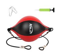 Sac de frappe de bureau, sac Reflex Destructeur de stress réglable avec pompe à air, balle de sac de vitesse haute résistance pour diverses méthodes