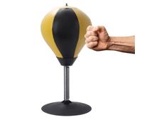 Sac de frappe de bureau - Ventouse puissante pour soulager le stress, pompe incluse | Solution d'exercice portable multifonction adaptée au bureau Station de travail Table Comptoir Home Fitness Focus