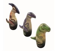 Sac De Frappe Dinosaure - Bestway - 102x30 Cm - Vert - Pvc - 290 G - Taille L - Lumière Intégrée Multicolore