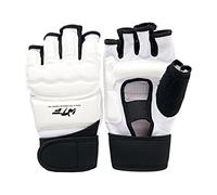 Sac de Frappe Gants de Boxe Gants de Karaté Mitaines MMA Grappling Entraînement Arts Martiaux Coupe Noir et Blanc Paume Ouverte Maya Hide Cuir Sparring Gants Mitaines MA