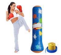 Sac de Frappe Gonflable autoportant - Sac d'entraînement Kickboxing pour, Adultes, Boxe rebondissante | Cible d'exercice Fitness Sac en PVC rebondissant, matériau de qualité utilisé