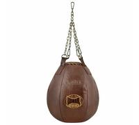 Sac de frappe grande poire cuir Metal Boxe jupiter Marron TU