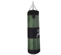 Sac de Frappe Kick Boxing Sac de Boxe Professionnel Sac de Sable Vide avec Chaînes pour Fitness Boxe MMA(1.2米-Vert)