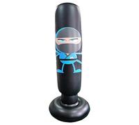 Sac de frappe pour enfants - Jouet gonflable 65 pouces, base stable anti-retournement, sac de frappe d'entraînement | Accessoire interactif karaté intérieur extérieur, jeu de sport pour enfant
