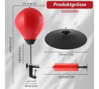 Sac De Frappe Pour Le Bureau Avec Pince De Table, Balle De Boxe Avec Ventouses Puissantes, Sac De Frappe Debout Pour Enfants Pour Soulager Le Stress, Poire De Frappe Robuste À Suspendre Pour