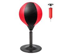 Sac de frappe pour le bureau, table de punching, sac de frappe de table, poire de frappe, bureau, punching ball, anti-frustration, H : 37 cm
