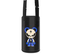 Sac de Frappe pour - Sac d'entraînement de Boxe en Cuir PU Durable pour, Hauteur réglable, Sac de Vitesse de Boxe avec Sangles suspendues pour karaté, Muay Thai, Judo, MM