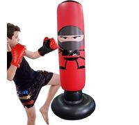 Sac de Frappe pour - Support Gonflable de 66 Pouces, Ensemble Complet de Gants de Boxe | Entraînement de karaté MMA, Jouet de Jeu Actif, Cadeau d'anniversaire et de Noël, Exercice pour