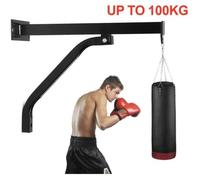 SAC DE FRAPPE - PUNCHING BALL - POIRE DE BOXE Support Sac de boxe Fixation Sac de Frappe Barre de Traction Intégrée Charge max. 100
