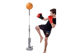 Sac de frappe - PVC métal PU 152 x 15 cm | Cobraa Reflex Sac avec support | Sac de frappe de boxe | Bbag de vitesse sur pied pour la maison, la gym, l'entraînement de boxe, le fitness et la pratique
