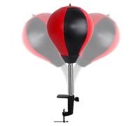 Sac de frappe Speedballs - Avec pince de table - Sac de frappe Stress Buster - Sac de frappe de bureau - Punching Speedballs - Équipement de boxe avec clip en métal solide pour table et plan de