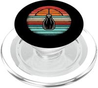 Sac de Frappe Vintage Coucher de Soleil PopSockets PopGrip pour MagSafe