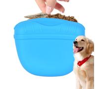 Sac de friandise pour chiens en silicone, pochette de friandises pour chiens,Silicone Fanny Pack avec clip de taille | Accessoires de petits animaux, sac de rangement de collations avec fermeture magn