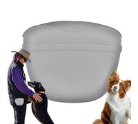 Sac de friandise pour chiens en silicone, pochette de pour chiens Sac de | Pack de conteneurs d'aliments pour chiots imperméables, fo