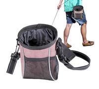 Sac de friandise pour chiens, sac d'entraînement pour chiens | Oxford Taist Fanny Pack pour la formation pour animaux de compagnie | Sac de friandise pour chiens de chiot portable avec bandoulière à c