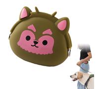 Sac De Friandises Pour Animaux De Compagnie - Support De Collation Pour Promenade Pour Chien, Distributeur En Silicone Pour Animaux De Compagnie,sac Banane Longue Durée |sac D'entraînement Étanche P