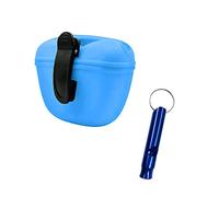 Sac de friandises pour Chien en Silicone avec sifflet d'entraînement Assorti, Sac de friandises pour Animaux de Compagnie, Sac d'alimentation pour Animaux de Compagnie, avec Clip de Ceinture