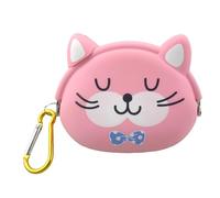 Sac de friandises pour chiens - Gris, silicone, léger, dressage portable, réutilisable | Conteneur flexible avec clip + sac sûr de snacks pour promenades, enseignement, pratiques quotidiennes