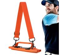 Sac de golf - 16,5 x 29 cm - Sac de transport léger avec bandoulière réglable - 1 pièce - Étanche - Pour exercices du dimanche - Pour 5 à 7 raquettes - Trousse portable pour homme