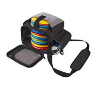 Sac de golf à disque cadet, sac de golf à disque, sacs de golf à disque à polyester doux imperméable, sacs de golf à disque portable et léger pour hommes, sac à dos de golf à disque réglable pour l'e
