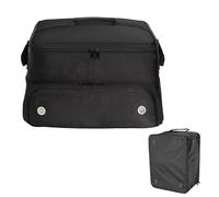 Sac de golf de voiture - Organiseur de coffre de golf à 2 couches - Beaucoup d'espace de rangement pour les accessoires de golf et l'équipement de golf - 2 compartiments à chaussures - Rangement de