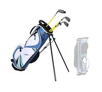 Sac de Golf for Enfants for garçons et Filles, Sac léger Portable avec Double bandoulière, Chariot Junior(Blue,Ages 9 12)