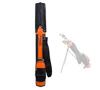 Sac de Golf Portable léger, Sac Club MiniGolf, Voyage avec Sangle Souple, Multicolore en Option(Orange)