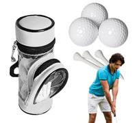 Sac de golf, sac d'accessoires de golf, organisateur de thé | Sacs à balles de golf multifonctionnels, sac à balles de golf résistant à l'usure, accessoires de sports de plein air tees, divot, balle