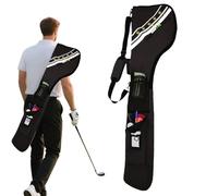 Sac de Golf | Sac De Transport Homme pour 7-10 Clubs - Stockage Léger pour Voyage Et Entraînement Quotidien Adapté Aux Femmes Hommes Adolescents Golfeurs Cyclistes