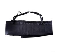 Sac de guidage double face pour scie à chenille, étui de protection de 300 cm, en tissu Oxford 600D avec doublure en coton perlé, noir