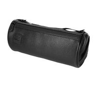 Sac de guidon de vélo, en cuir PU imperméable 1,8 l | 1,8 l en cuir PU imperméable accessoires de cyclisme avec grande capacité, rangement de cadre, support de téléphone | Voyage en plein air route