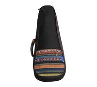 Sac de guitare 21 pouces sac ukulélé imperméable en tissu Oxford sac à dos Ukri sangle réglable sac à main de guitare accessoires d'instruments à cordes